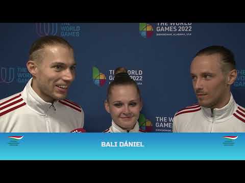 Az aerobik csoport ezüstérmes a Világjátékokon