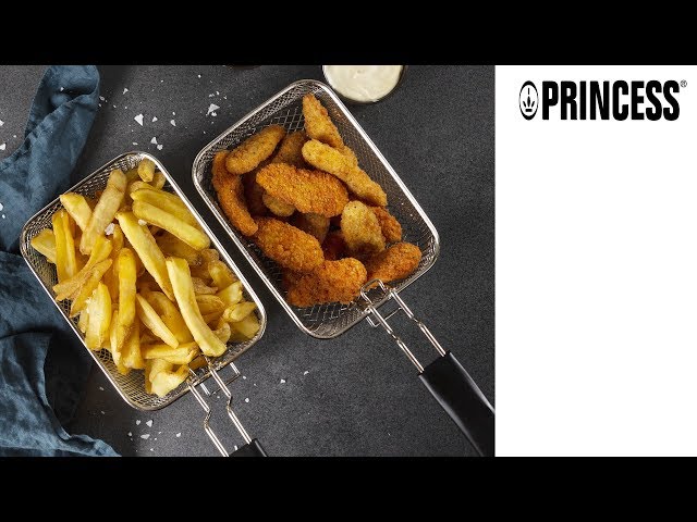 Vídeo relacionado con Princess Freidora, 5 litros de capacidad, 3270 W, tecnología de zona fría, ventana de visualización, acero inoxidable, doble termostato, fácil de limpiar, piezas desmontables, 01.184090.01.001