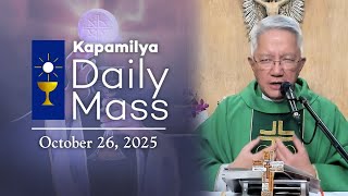 Download lagu October 26, 2025 | Kapamilya Sunday Mass | Please God with Humility mp3 Download lagu October 26, 2025 | Kapamilya Sunday Mass | Please God with Humility mp3