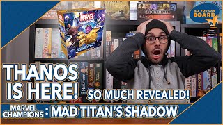 The Mad Titan's Shadow REVEAL | Marvel Champions | THANOS IS HERE!