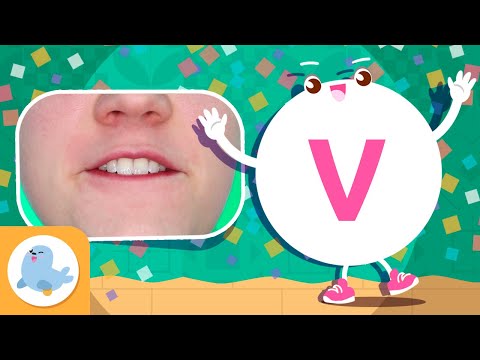 Phonics for Kids 🗣 The V Sound 🦺 Phonics in English 🎪