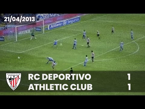 ⚽️ [Liga 12/13] J32 I RC Deportivo 1 - Athletic Club 1 I LABURPENA