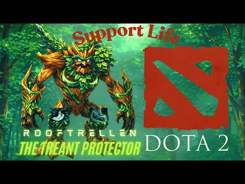 How to play Support Life Treant Protector 7.40  - Tips & Highlights | Dota 2