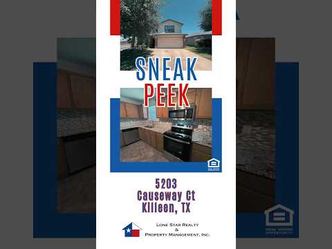 4-Bedroom House for Rent in Killeen property video