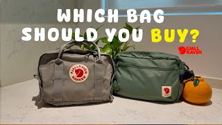 Fjällräven Kånken Hip Pack Plus vs High Coast Crossbody | Honest Review + What Fits Inside