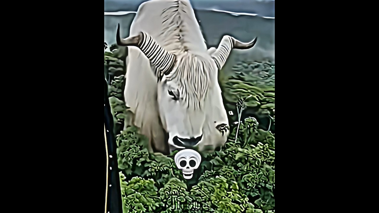 Bull's can't be scary ☠️...