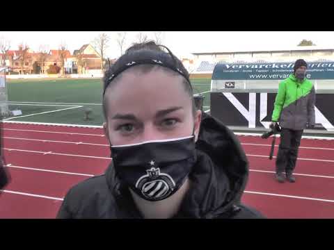 Charlotte Laridon na Club YLA - KAA Gent Ladies op 07.11.2020