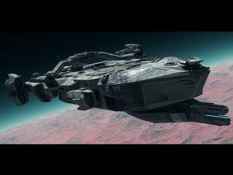 My first Stolen IDRIS ! LowFly & Fight, Star Citizen PTU 3.14
