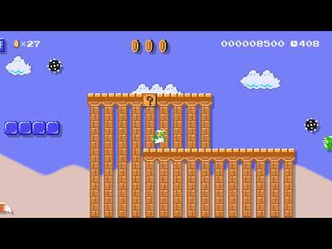 Super Mario Maker 2 Level Showcase: Wendys On Off Pyramid