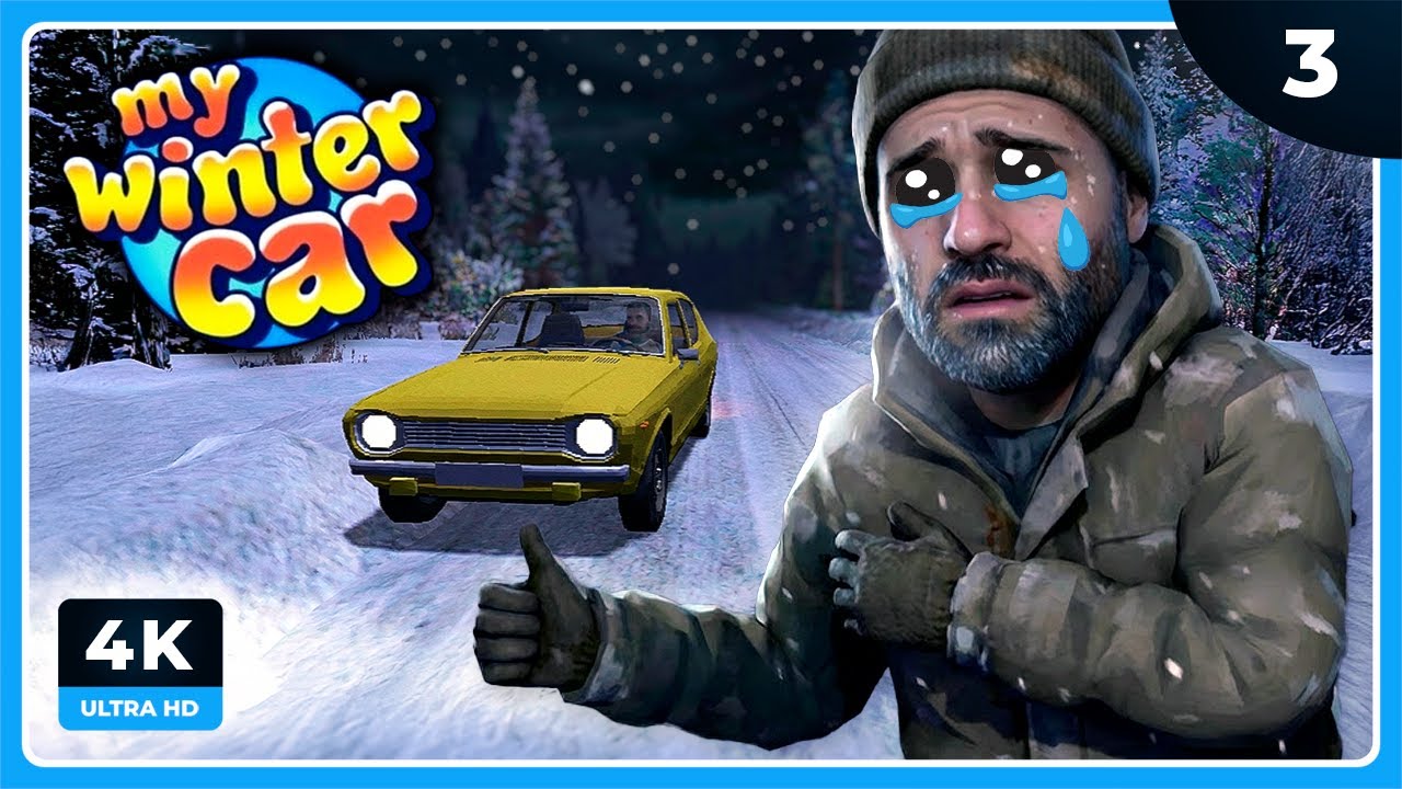 MWC #3 | AUTOSTOP SALE MAL | MY WINTER CAR Gameplay Español