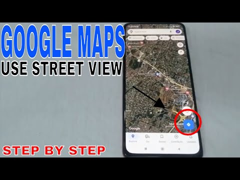 ✅ How To Use Google Maps Street View 🔴
