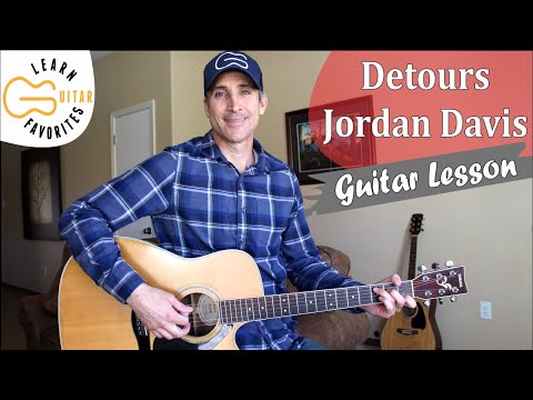Detours - Jordan Davis - Guitar Lesson | Tutorial
