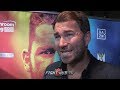 EDDIE HEARN "BUSINESS AS USUAL" FOR JOSHUA VS RUIZ IN SAUDI ARABIA DESPITE CONFLICT WITH IRAN
