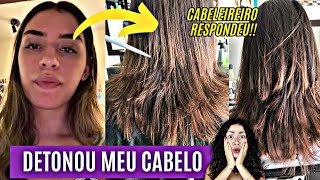 BARRACO EM SALÃO DE BELEZA! "CABELEIREIRO PICOTOU MEU CABELO E ME CHAMOU DE INTOLERANTE RELIGIOSA"