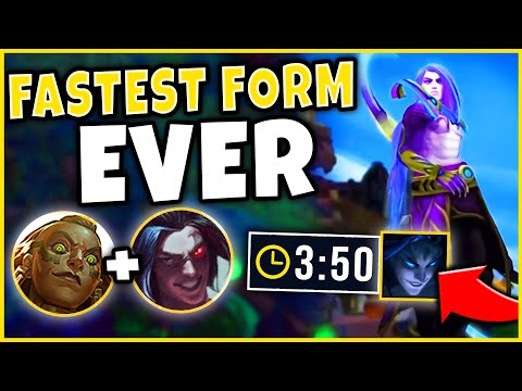 KAYN FORM AT 3:50?! HOW TO ABUSE THIS NEW STRATEGY (WORLD RECORD) - League of Legends
