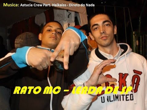 RATO MC LENDA DE SP   MELHORES RIMAS (1/3) - SANTA CRUZ