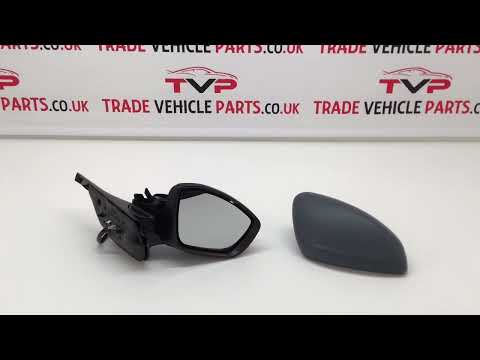 Fits Citroen C3 2017- Door Wing Mirror Electric Heated Primed Cover With Indicator Lamp Temperature Sensor Driver Side video