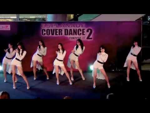 150405 EL Quamase cover Rainbow - Black Swan + A @Esplanade Cover Dance #2 (Audition)