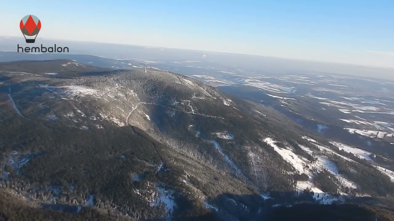 PŘELET KRKONOŠ HORKOVZDUŠNÝM BALÓNEM