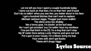 Young Thug | Best Friend Lyrics on screen!