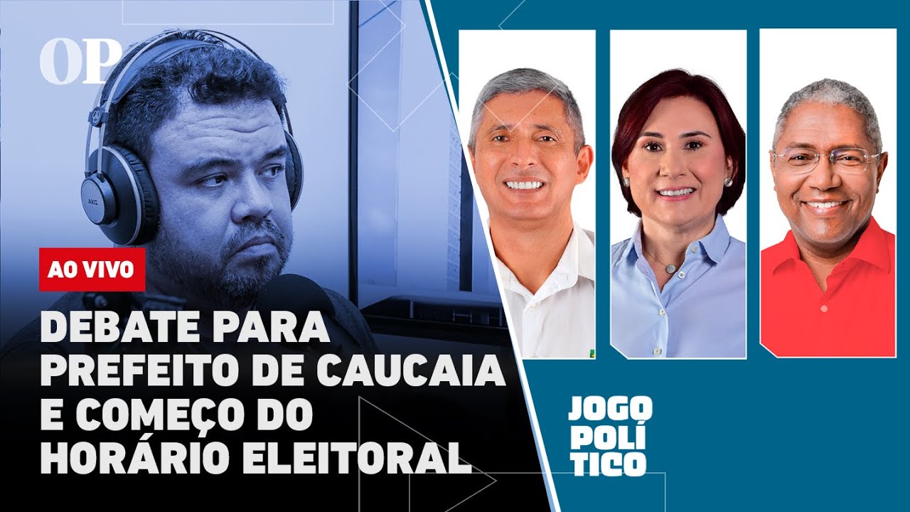 Debate para prefeito de Caucaia e começo do horário eleitoral em Fortaleza: Jogo Político #321