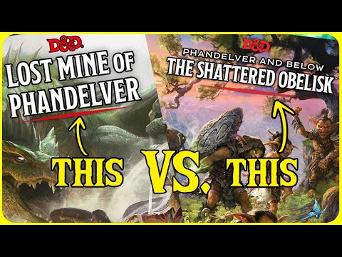 Comparing Changes in Lost Mine of Phandelver Vs Phandelver and Below for Dungeons and Dragons