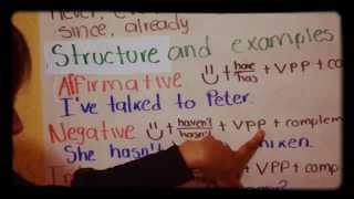 The Present Perfect tense by Martha Garcia