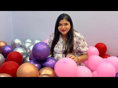 Riya ka Birthday 🎂 | Decoration, Cake and Fun Moments 🎈