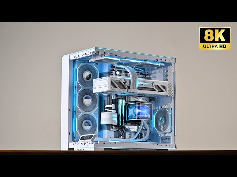 LIANLI O11D EVO RGB PC Build,The computer still needs to be placed on the left！