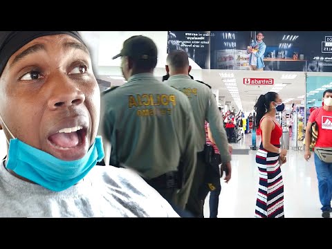 Downtown Barranquilla Colombia Mall During Lockdown