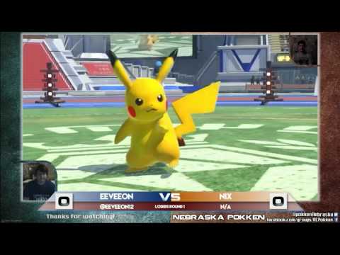7 Eeveeon vs Nix - Pokken at Underground - 7/11/17