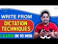 PTE LISTENING: WRITE FROM DICTATION | Learn in 10 minutes