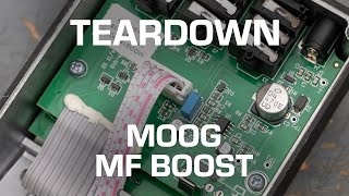 Video thumbnail for Moog Minifrooger MF Boost Teardown! See what's inside! by Gray Bench Electronics