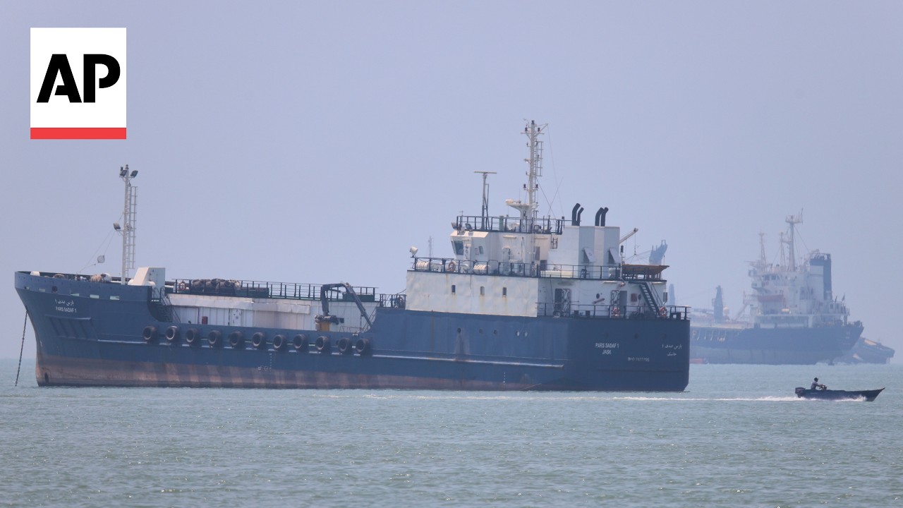 Video | Oil tankers are using a new route through the Strait of Hormuz despite Iran threats