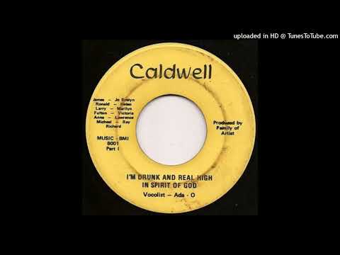 Rare Gospel Soul 45 Ada Richards – I'm Drunk And Real High