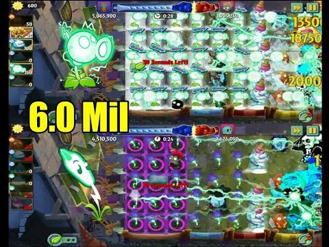 PVZ2 Battlez Week 65 part 1- Battlez of electric 6.0Mil (No Premium vs Premium Plant)