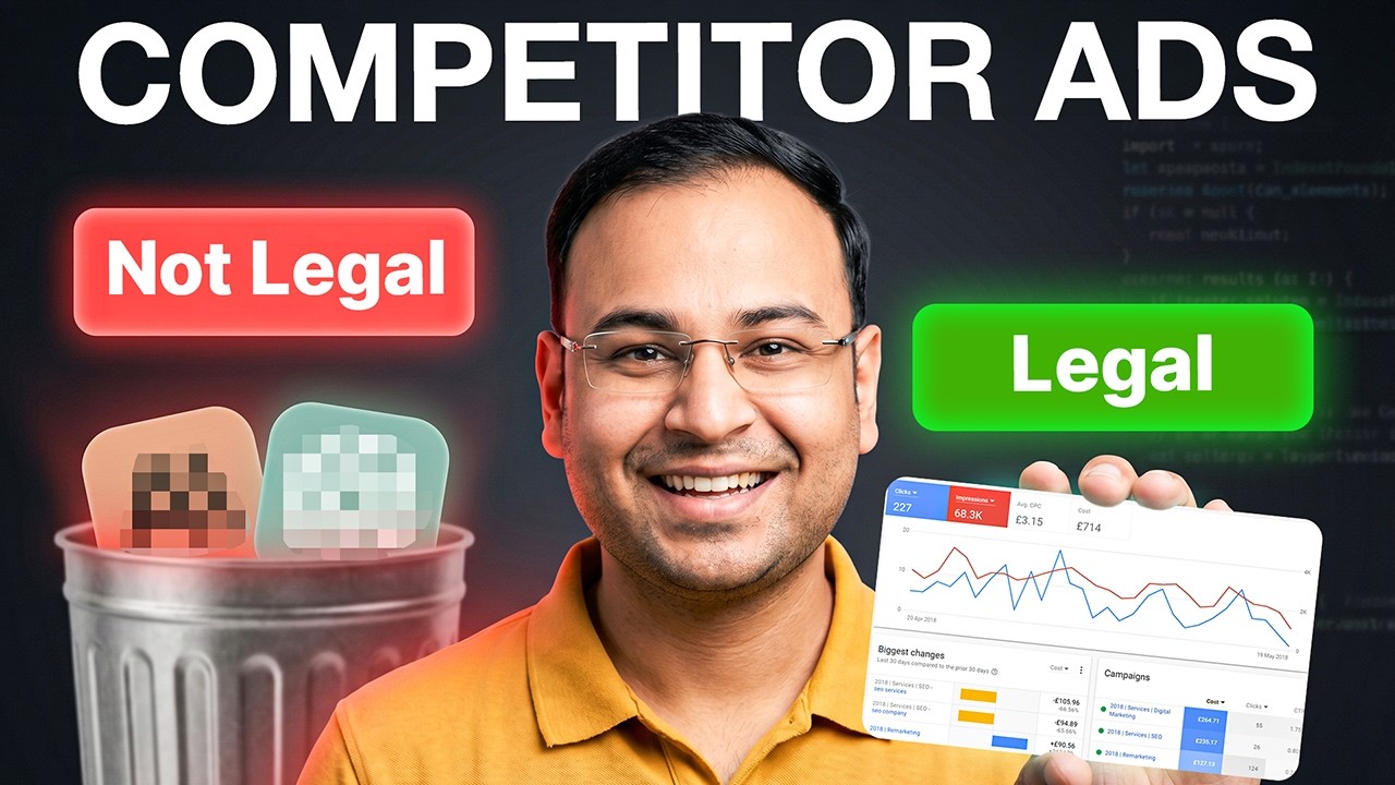 How to use Competitor names in Google Ads Campaign (Strategy) | Umar Tazkeer