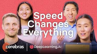 Cerebras and DeepLearning.AI - Build ultra-fast LLM applications with Cerebras