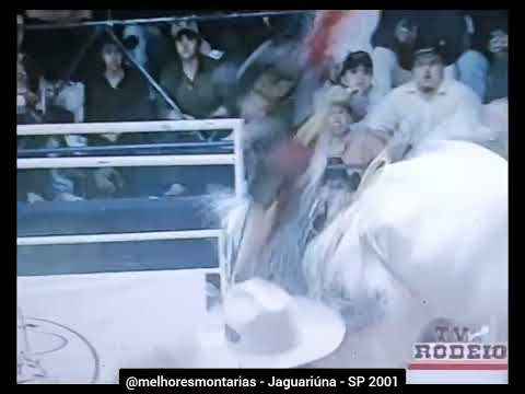 🇧🇷 Fabrício Alves x É o Bicho - Jaguariúna 2001 | Mundial Toyota #rodeio #rodeo