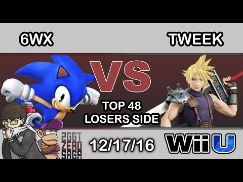 2GGT: ZeRo Saga - Circa | 6WX (Sonic) Vs. Tweek (Cloud) Top 48 - Smash Wii U