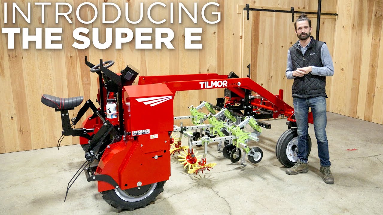 The Market Grower Electric Cultivating Tractor | The Tilmor Super E