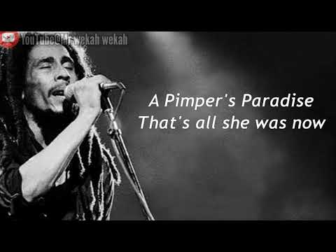 Bob Marley - Pimper's Paradise (lyrics)