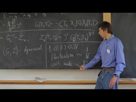 Alexei kitaev: "Black holes and the SYK model" (part2)