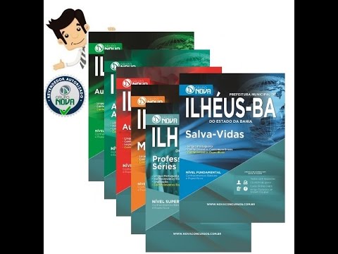 Apostilas do Concurso Prefeitura de Ilhéus 2016 - Diversos Cargos