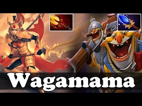 Wagamama 8190 MMR Plays Legion Commander and Techies - Dota 2