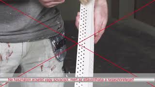 Rigips AquaBead – Innovatív, ragasztható élvédő
