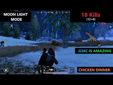 [Hindi] PUBG MOBILE | Another MoonLight Chicken Dinner In Vikendi Map With "G36C" Gun