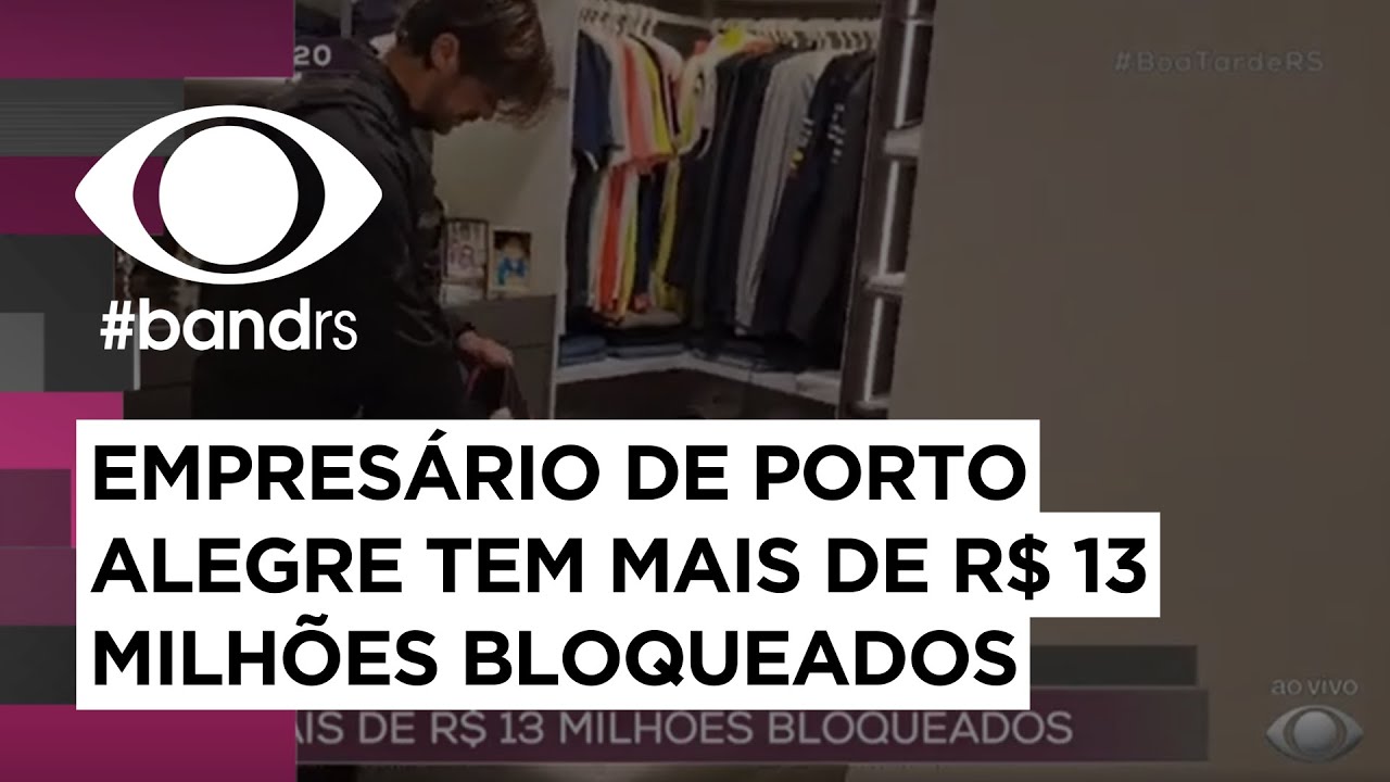 Operação da Polícia Civil: empresário tem mais de R$ 13 milhões bloqueados