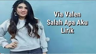 Download lagu Via Vallen - Salah Apa Aku mp3 Download lagu Via Vallen - Salah Apa Aku mp3