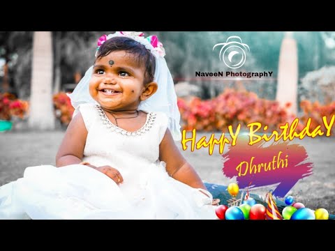 Dhruthi Birthday song. #Naveen Photography